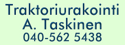 Traktoriurakointi A. Taskinen logo